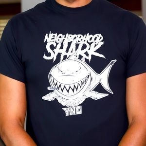 Neighborhood Shark short sleeve t shirt by YNC Crashout